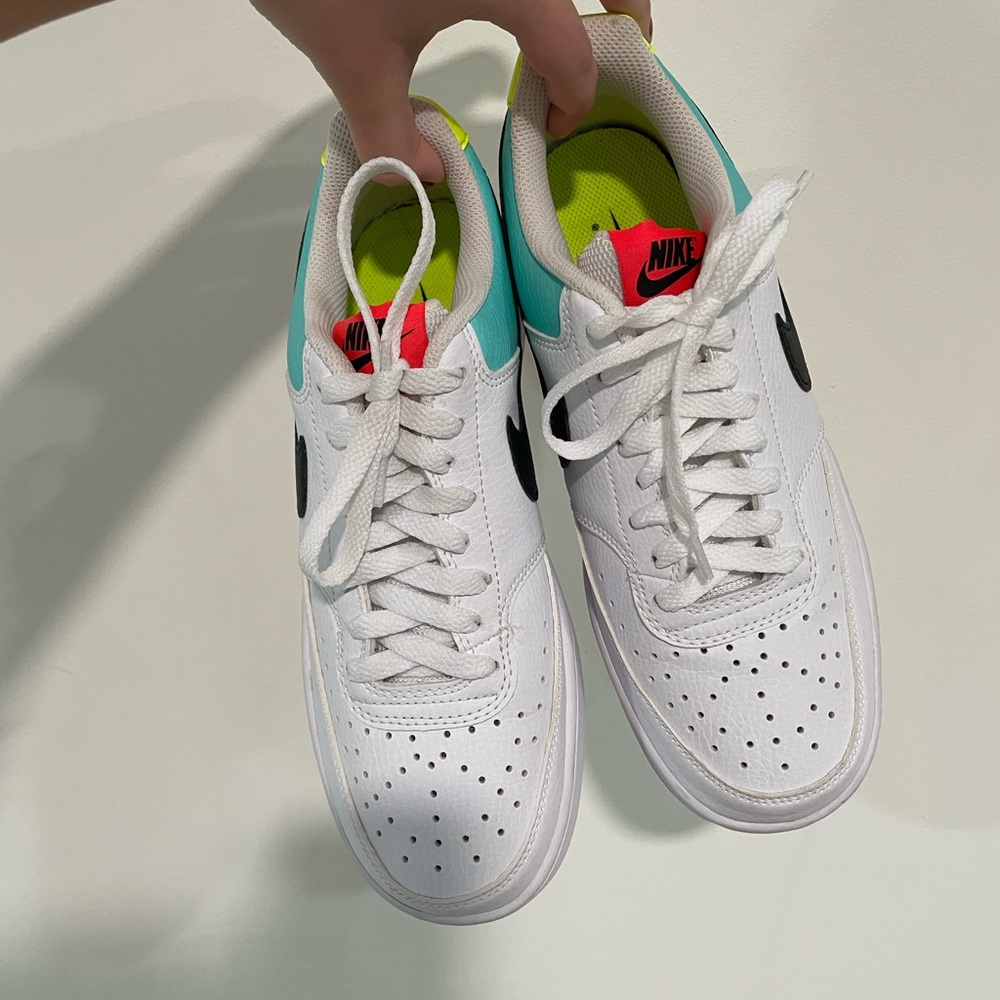 Neon Color Air Force 1s
